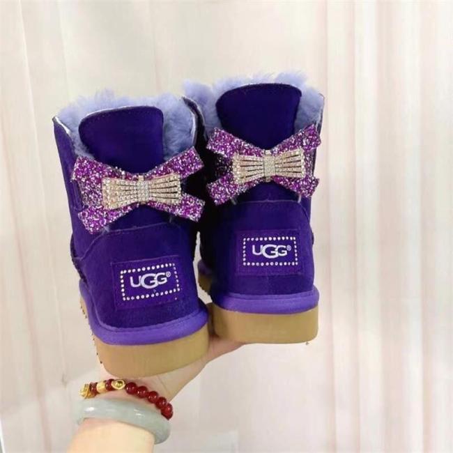 Wholesale Diamond Bow Boot #UG