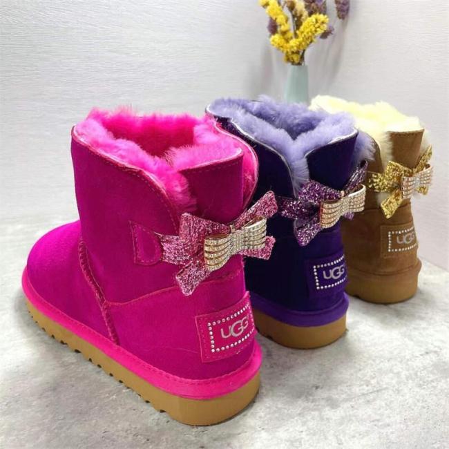 Wholesale Diamond Bow Boot #UG