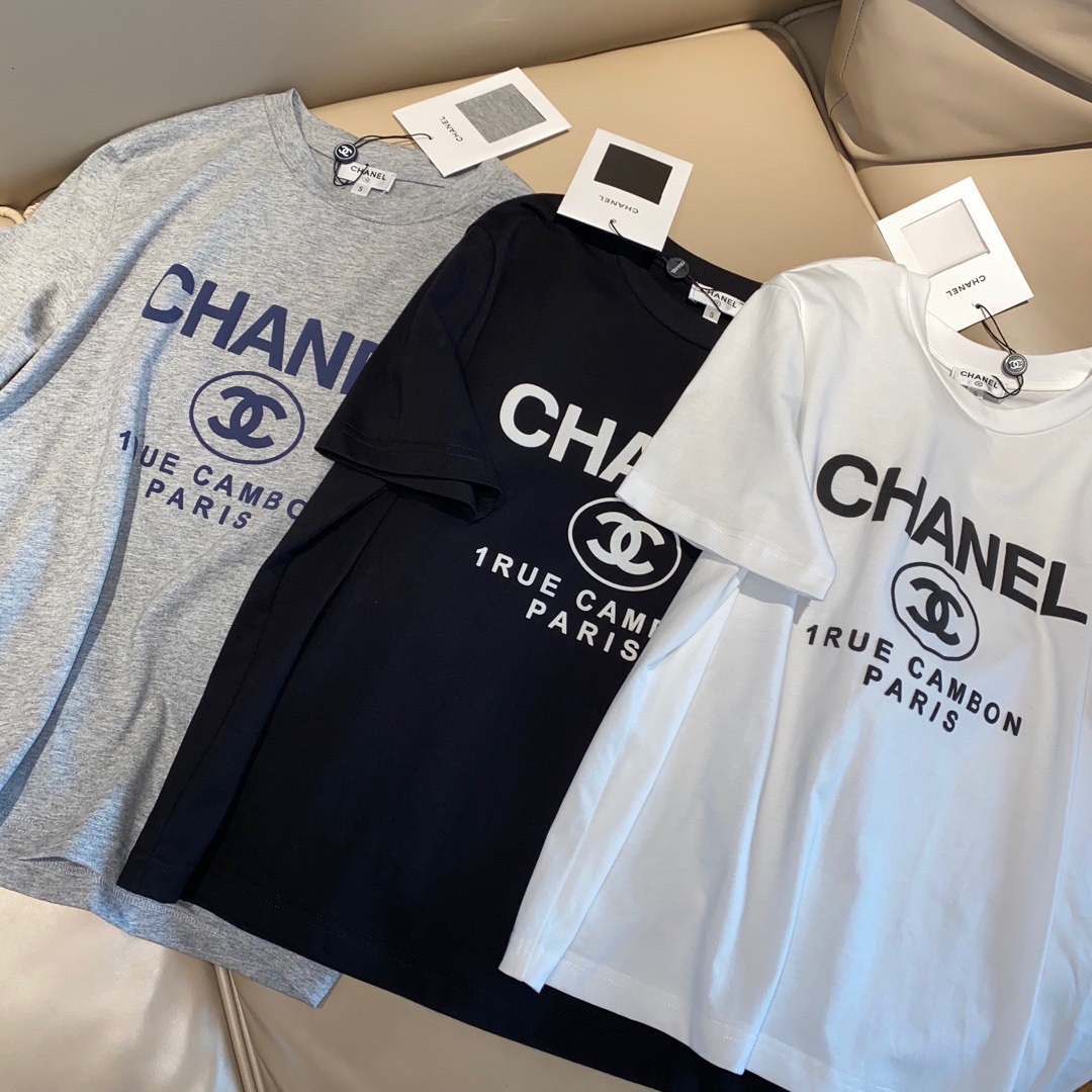 Wholesale Short Sleeve T-shirt Cotton Material with Tag #CHN