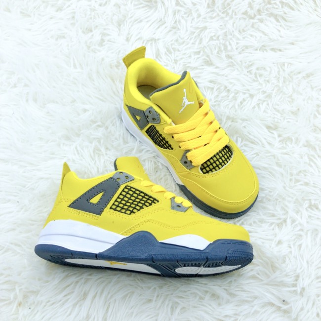 Kids Jordan 4 Shoes with Box