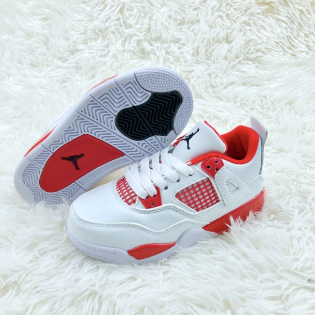 Kids Jordan 4 Shoes with Box