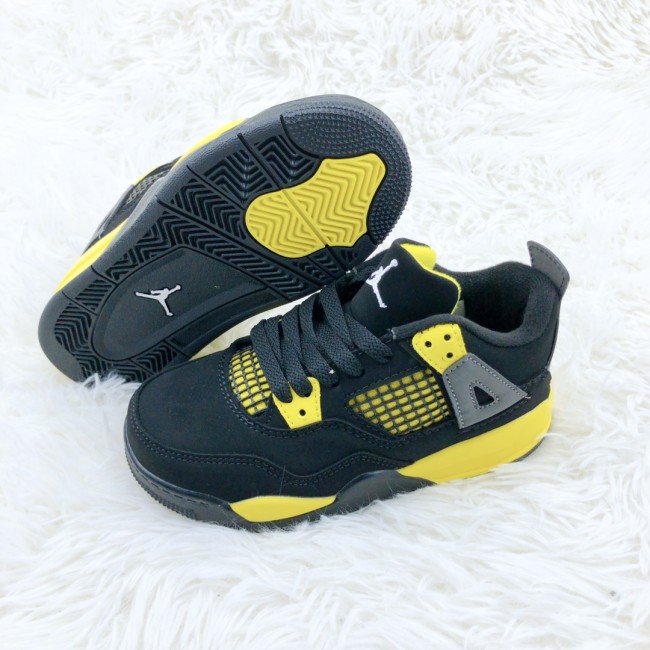 Kids Jordan 4 Shoes with Box
