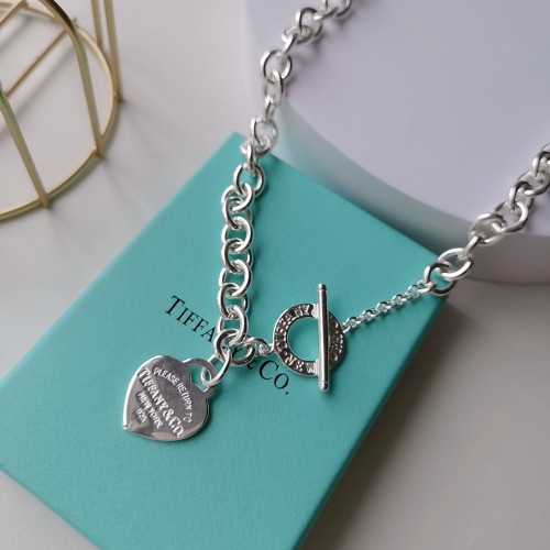 Wholesale Heart Chain Necklace 45cm with Box #TIF