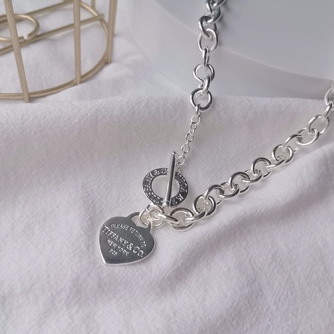 Wholesale Heart Chain Necklace 45cm with Box #TIF