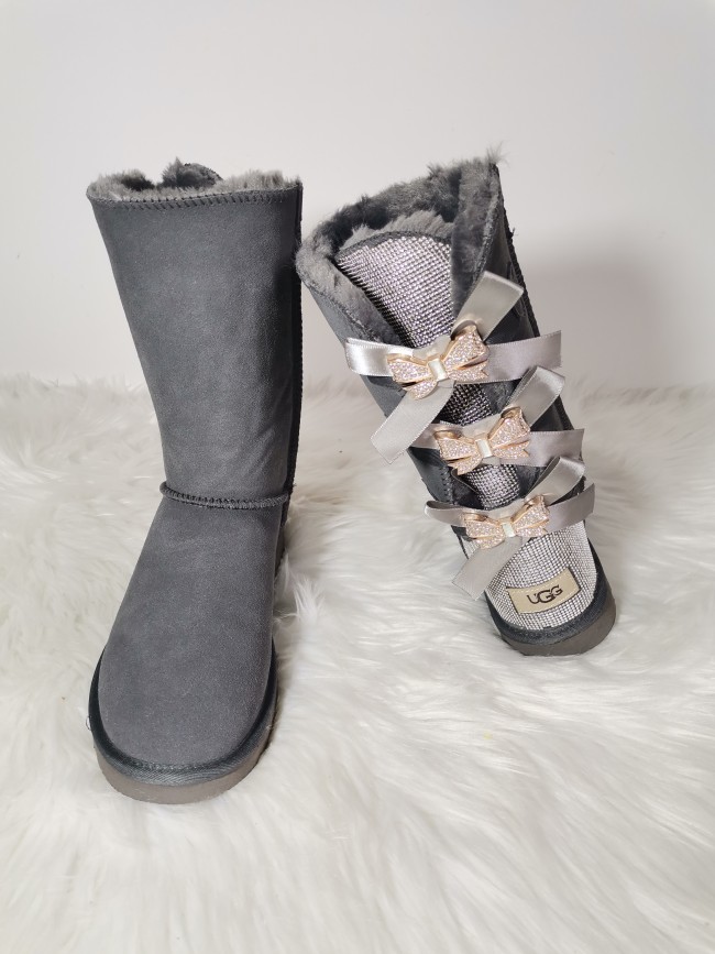 3 Bows Diamond Wholesale Boots #UG