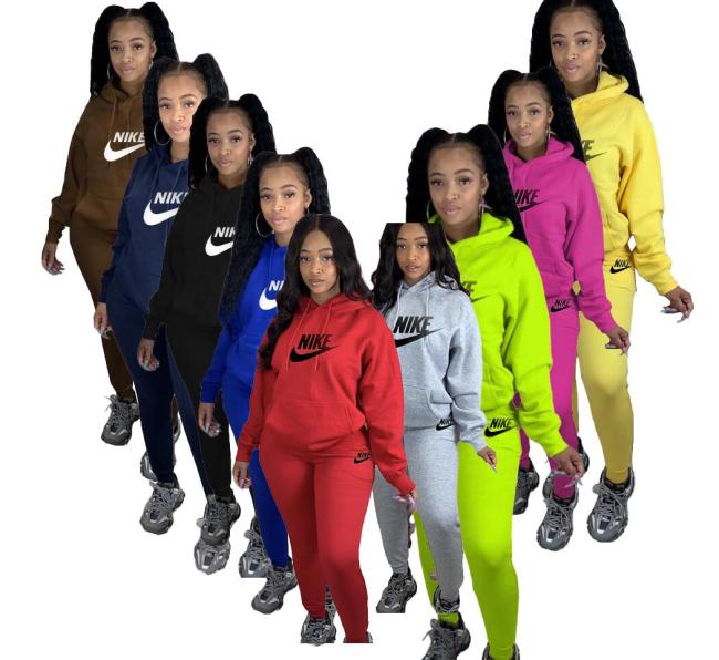 Women Wholesale  Hoodie Set with Fleece No Tag #NIK