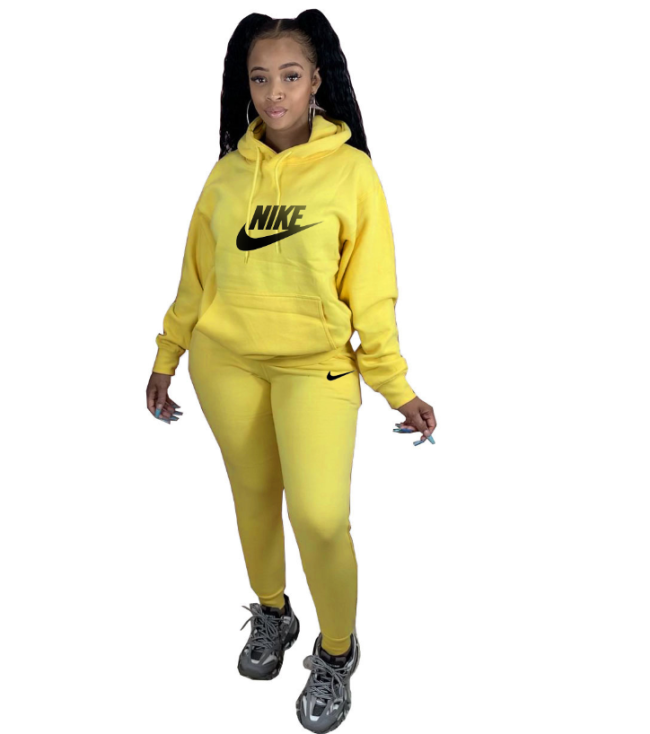 Women Wholesale  Hoodie Set with Fleece No Tag #NIK