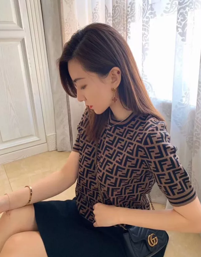 Wholesale Knit Sweater Short Sleeve & Long Sleeve #FEI