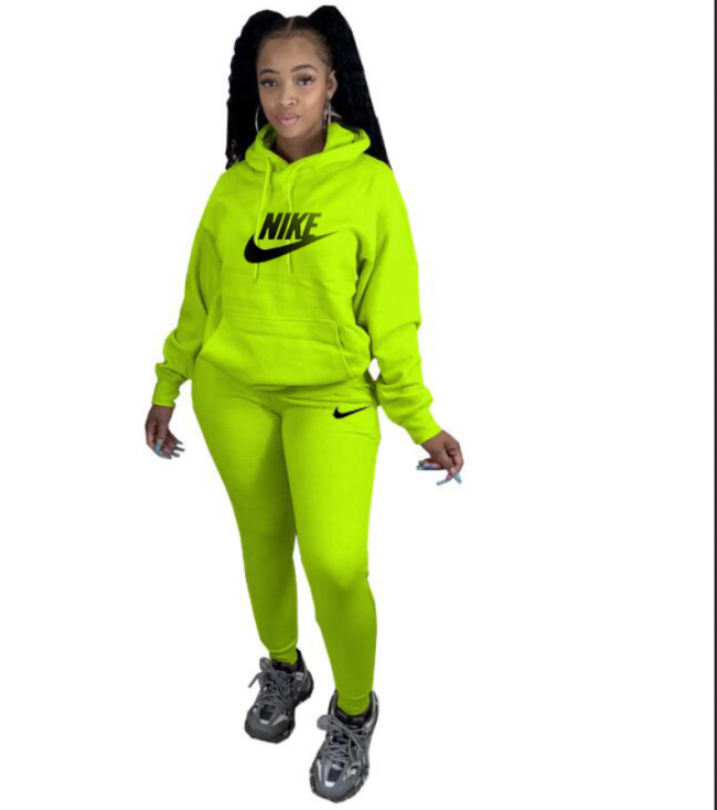 Women Wholesale  Hoodie Set with Fleece No Tag #NIK