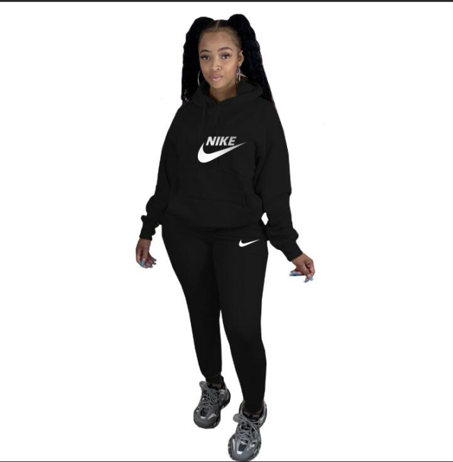 Women Wholesale  Hoodie Set with Fleece No Tag #NIK