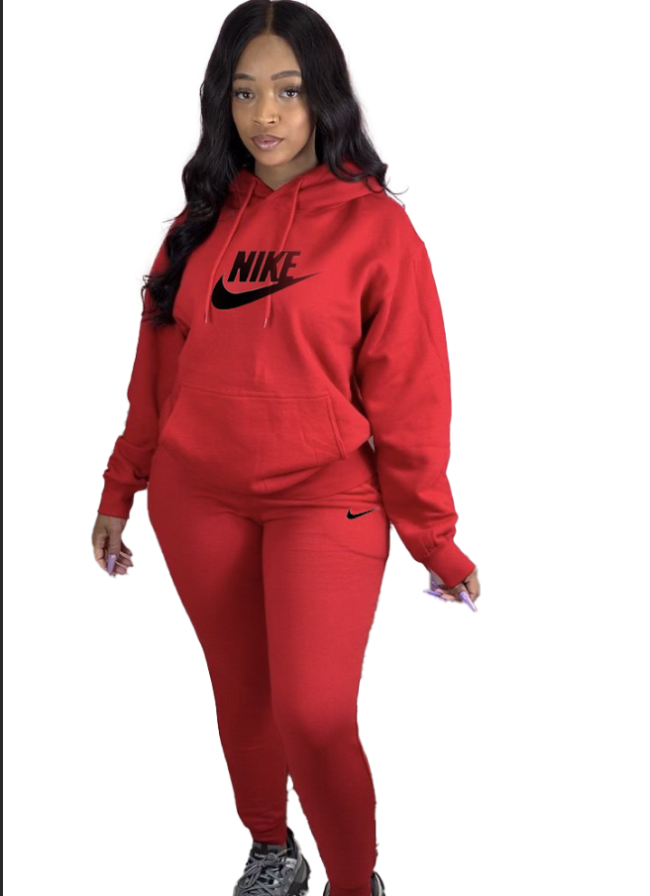Women Wholesale  Hoodie Set with Fleece No Tag #NIK