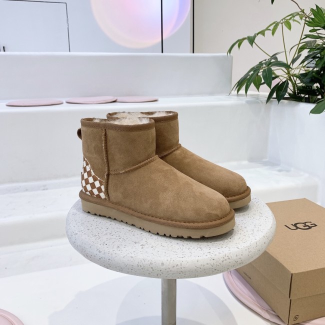 Wholesale Checkerboard Boots with Box #UG