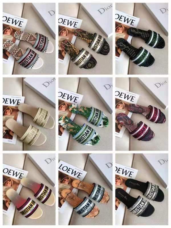 Wholesale   Embroidery Slides with Box #DIO