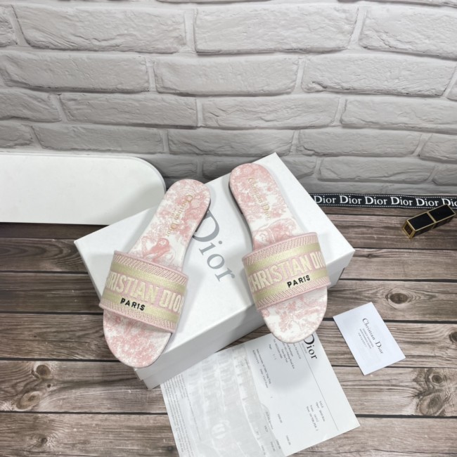 Wholesale   Embroidery Slides with Box #DIO