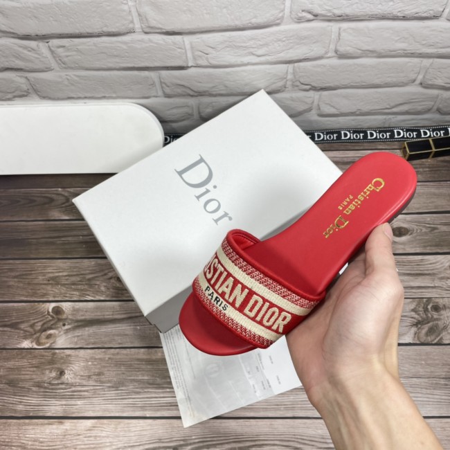 Wholesale   Embroidery Slides with Box #DIO