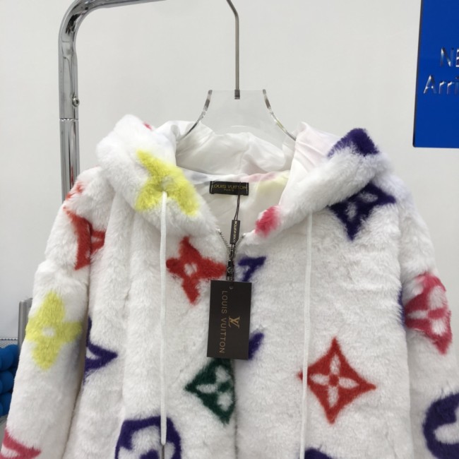 Unisex Wholesale Lamb Plush Jacket #LOV