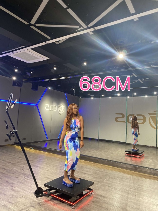 360 Photo Booth Square Shape Free Shipping