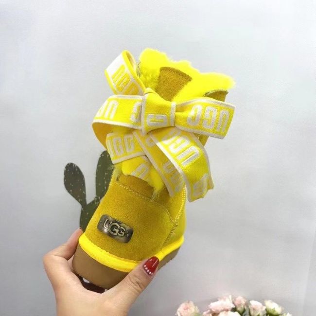 Wholesale Tied Ribbon Bows Boots #UG