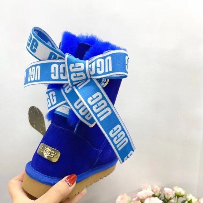 Wholesale Tied Ribbon Bows Boots #UG