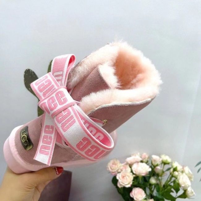 Wholesale Tied Ribbon Bows Boots #UG