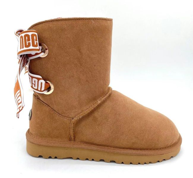 Wholesale Tied Ribbon Bows Boots #UG