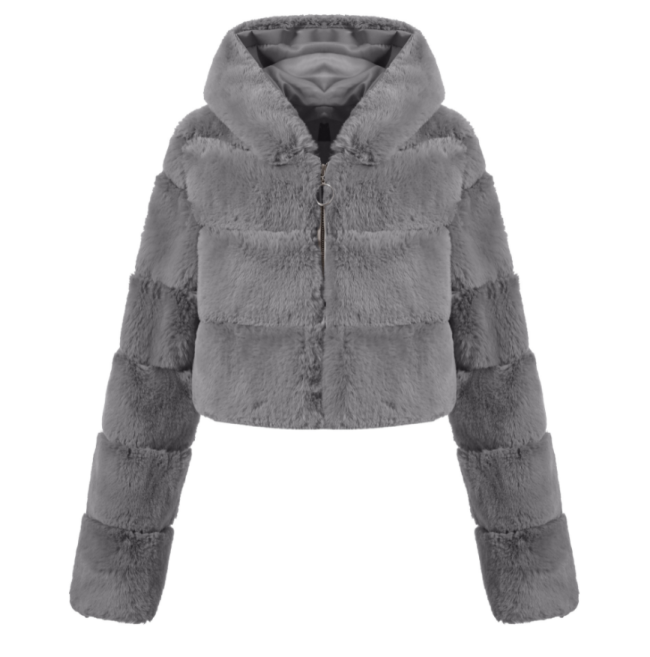 Furry Coat with Wholesale Boots Set #UG