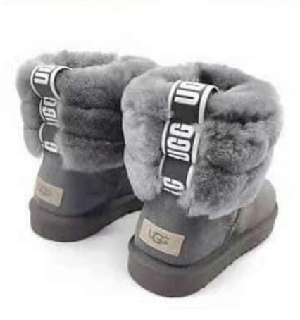 Furry Coat with Wholesale Boots Set #UG