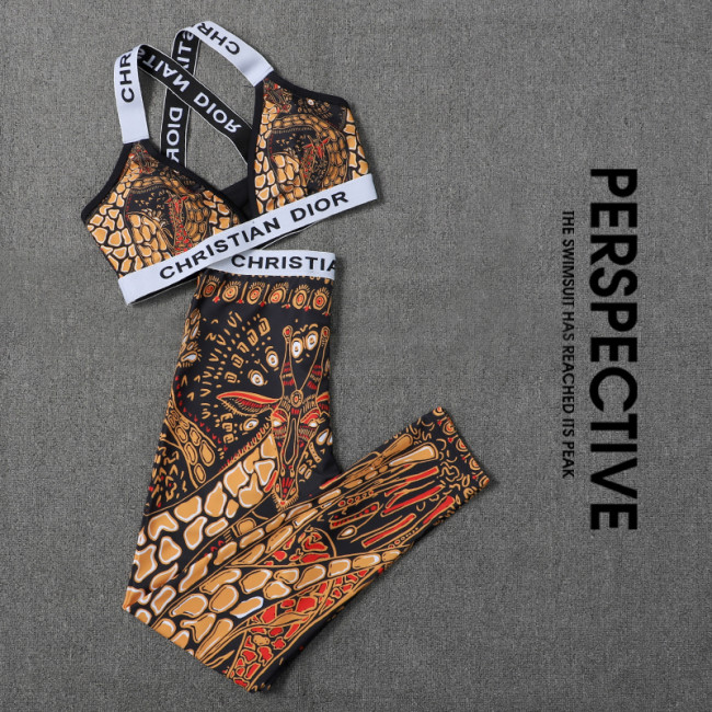 Women Vest Pants Workout Outfit