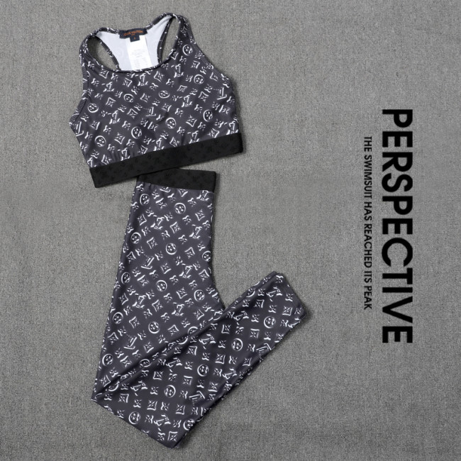 Women Vest Pants Workout Outfit