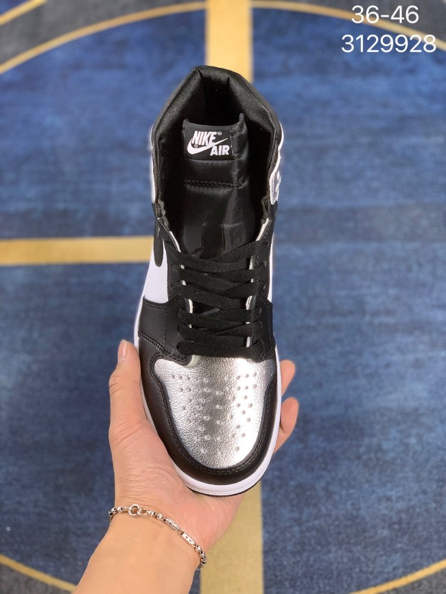 Wholesale Retro High OG Silver Toe #NIK