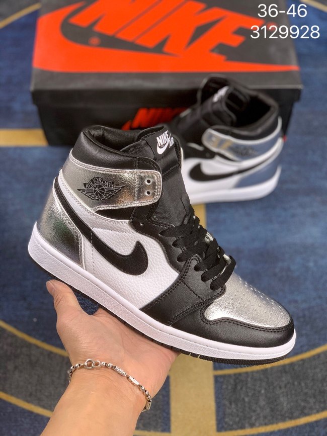 Wholesale Retro High OG Silver Toe #NIK