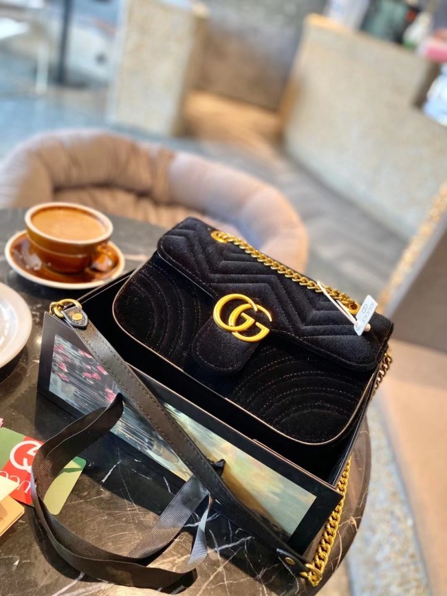 Velvet Wholesale Bag with Box  (Big size 27cm)#GUI