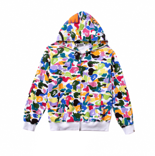 Bape Camouflage Hoodie Jacket