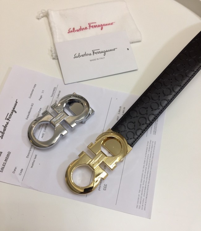 Men's Salvatore Ferragamo Belt with Box