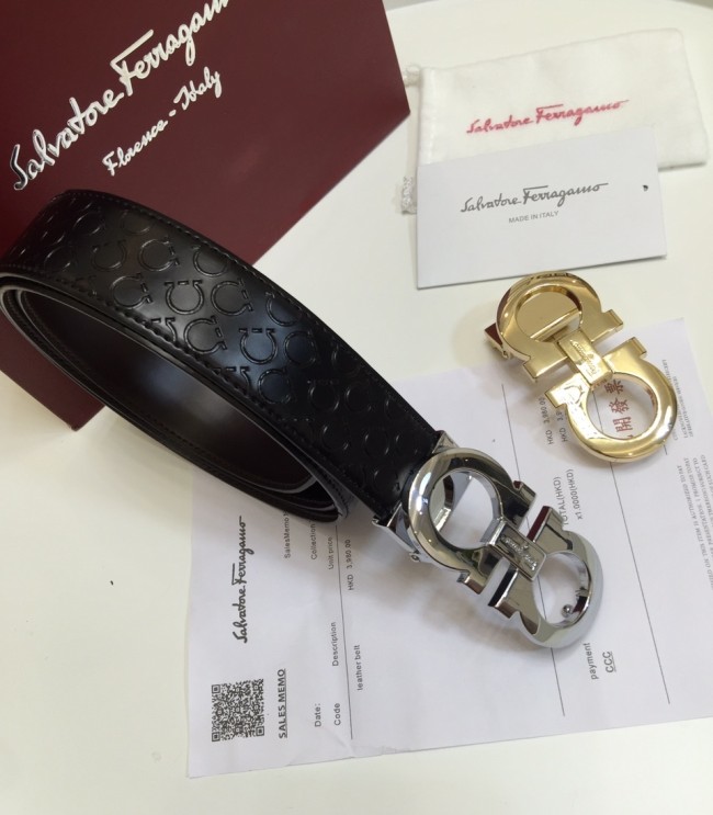 Men's Salvatore Ferragamo Belt with Box