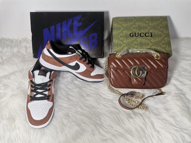 Brown Wholesale Set with Box #NIK