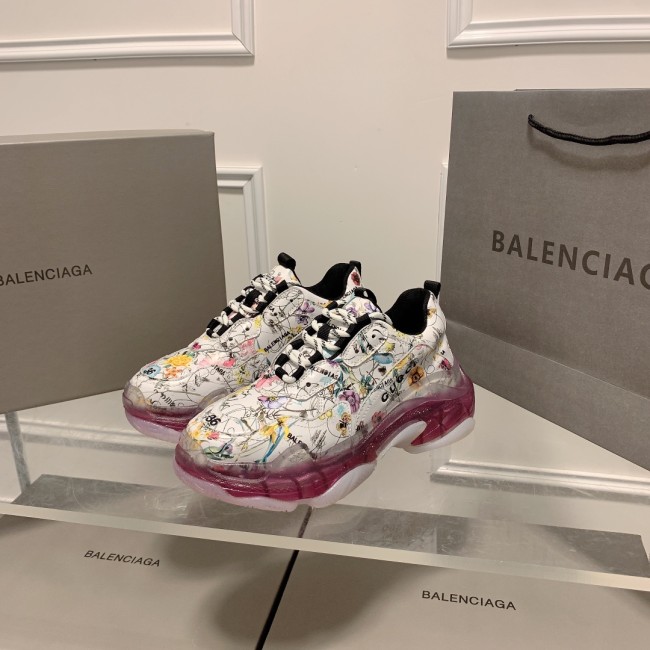 Wholesale Triple S Shoes with Box #BAL #GUI