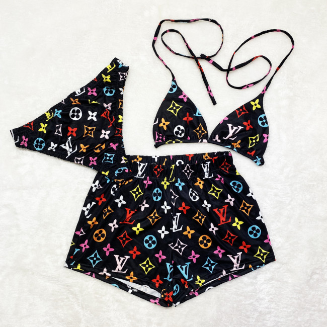Designer 3 pcs Swimsuit Set