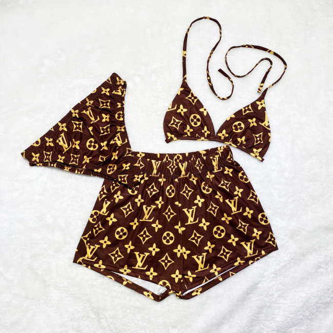 Designer 3 pcs Swimsuit Set