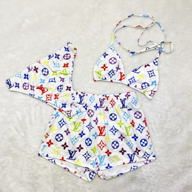 Designer 3 pcs Swimsuit Set