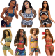 Women Tank Shorts Ethika 2 pcs Set