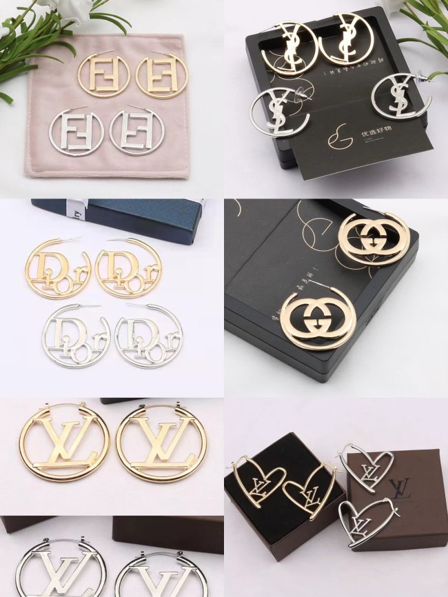 Designer Hoop Earring Flash Sale
