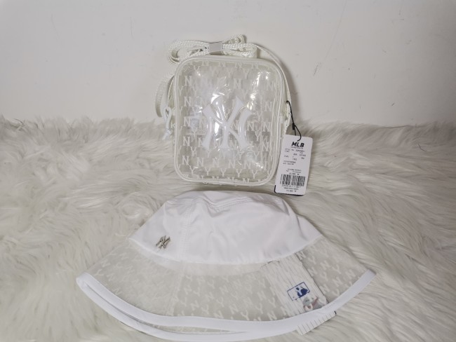 Transparent Wholesale Purse and Bucket Hat Set #N