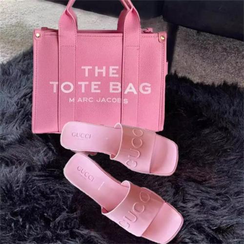 Fashion Tote Bag & Slipper Set Free Shipping #GUI