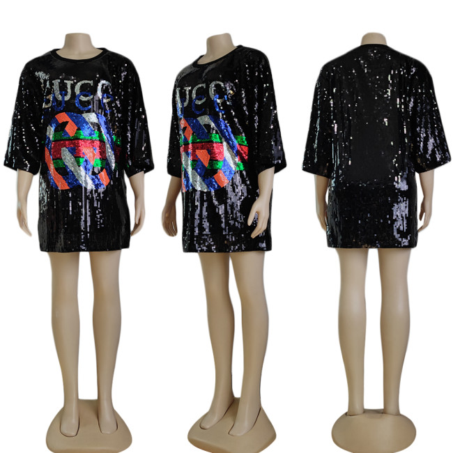 Wholesale Sequin Dress  #GUI