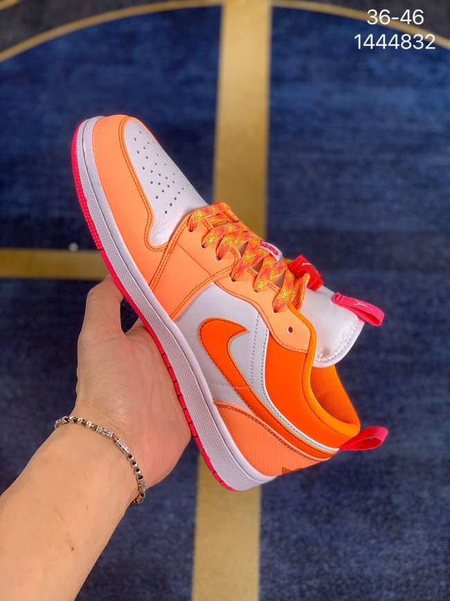 Neon Orange Wholesale Shoes with Box #NIK