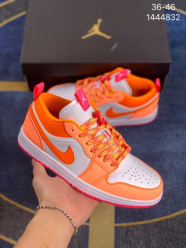 Neon Orange Wholesale Shoes with Box #NIK