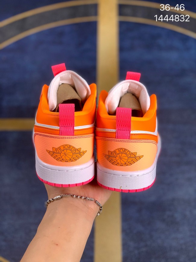Neon Orange Wholesale Shoes with Box #NIK