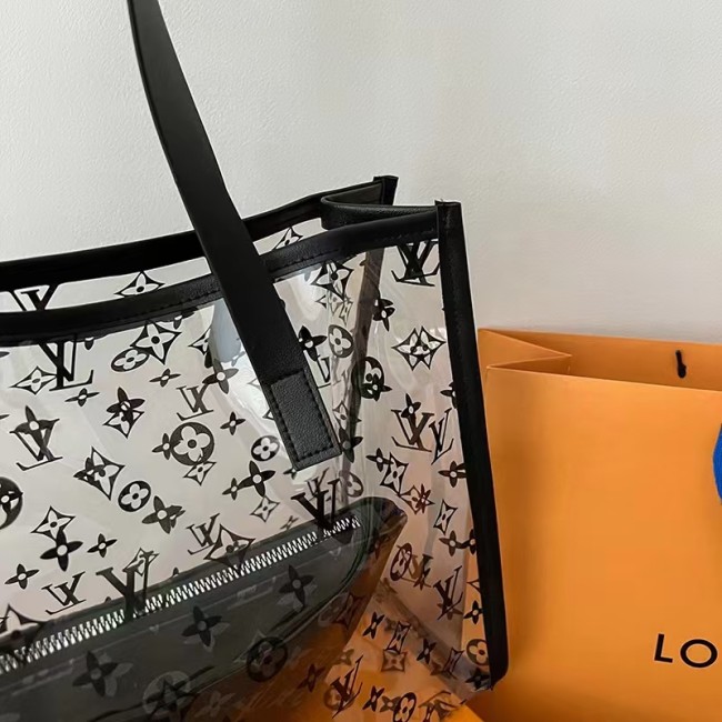 Wholesale Jelly Transparent Beach Tote Bags #LOV