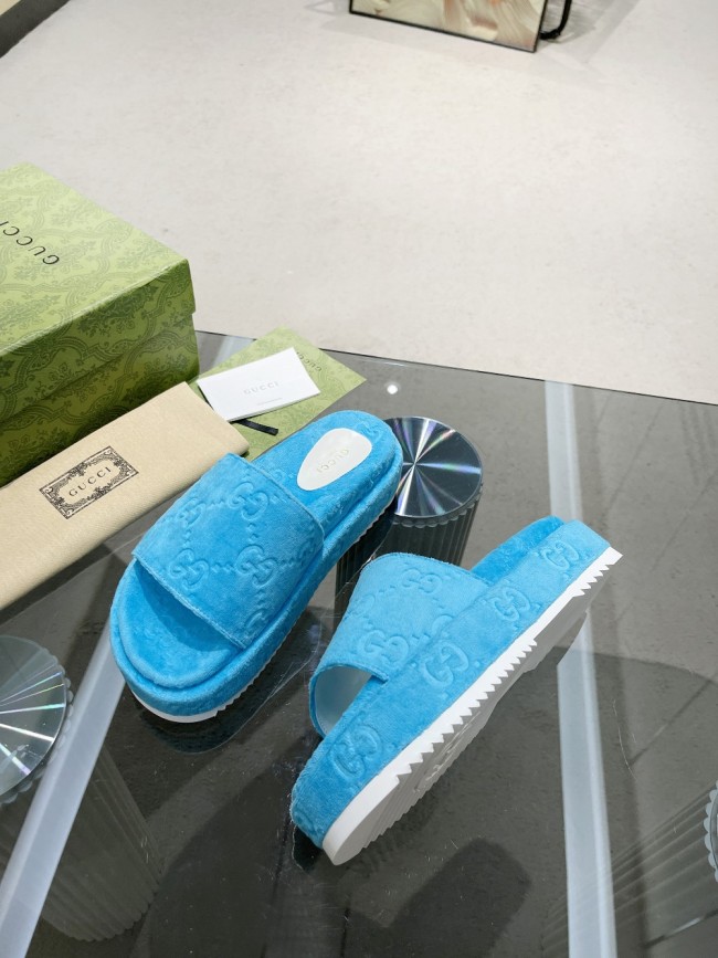 Wholesale Velvet Slides with Box #GUI